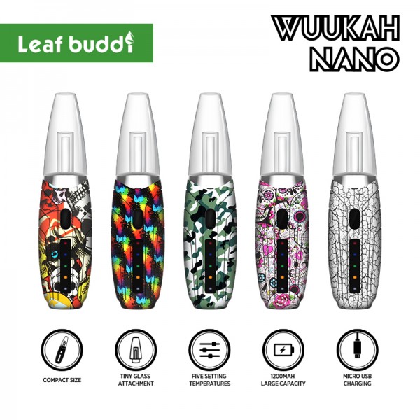 WUUKAH Nano Vaporizer by Leaf Buddi, , thc, dab, concentrates, wax